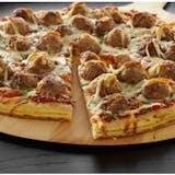 Meatball Pizza